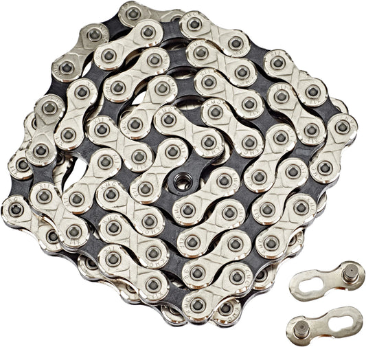 Aanbieding!! KMC SILVER / BLACK / 11 speed